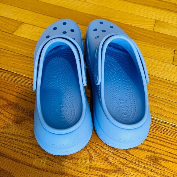 Crocs Classic Mega Crush Clog Moon Jelly Purple Men’s 9 Women’s 11 - Picture 3 of 16